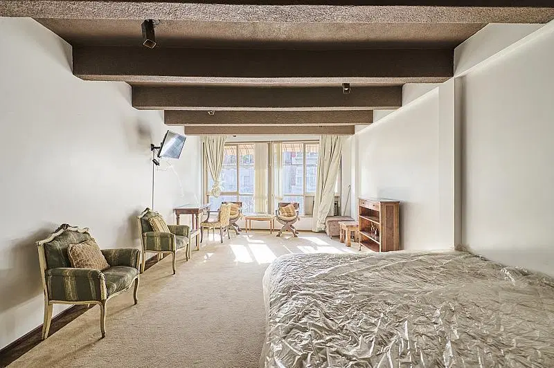 Amplio monoambiente dividido en Recoleta. Piso alto. Apto profesional, Serv.. centrales 4