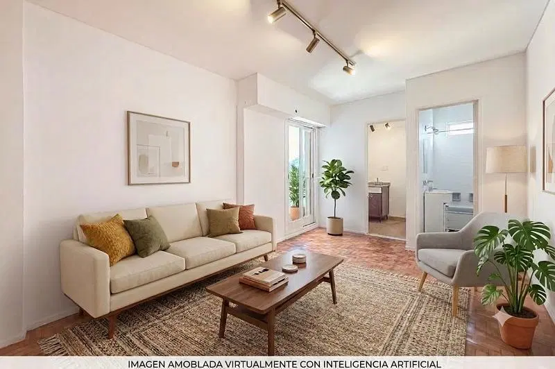 Venta Departamento monoambiente Lateral Luminoso Caballito 1