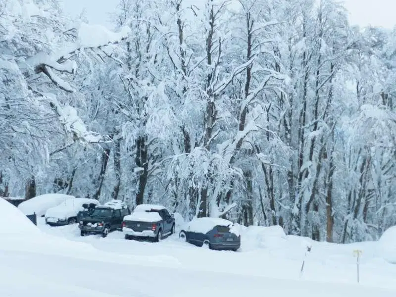 Ruta 19, acceso cerro Chapelco PB B M5 8