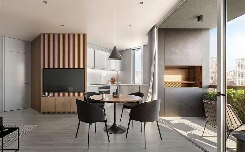 2 ambientes a estrenar con parrilla y amenities 3