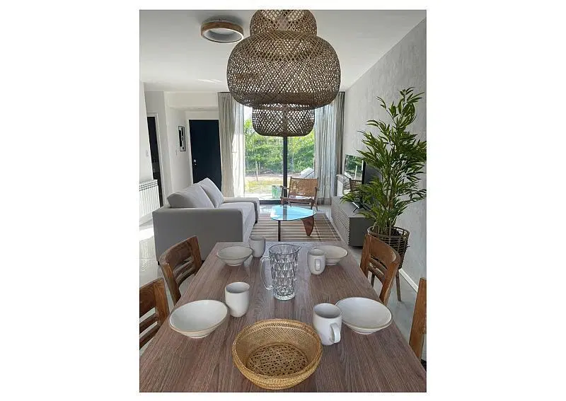 Tigre venta triplex en barrio cerrado con patio y jardín. 1