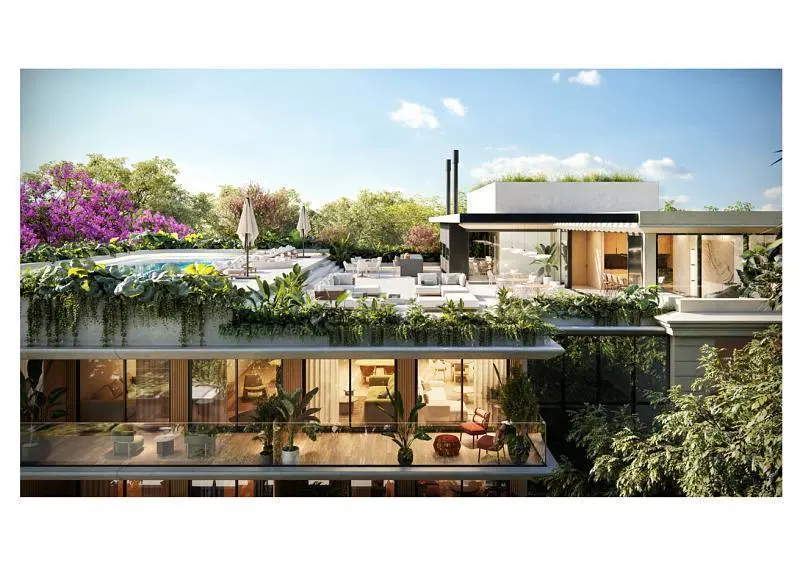 Venta Departamento de tres ambientes con jardín en Nuñez 5