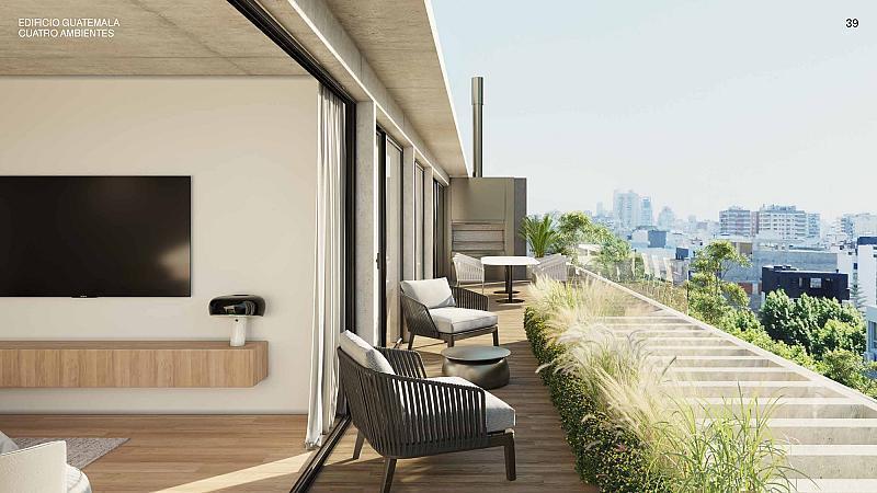 Foto de Venta Palermo Hollywood Departamento 4 ambientes con balcon aterrazado y parrilla, imagen 5