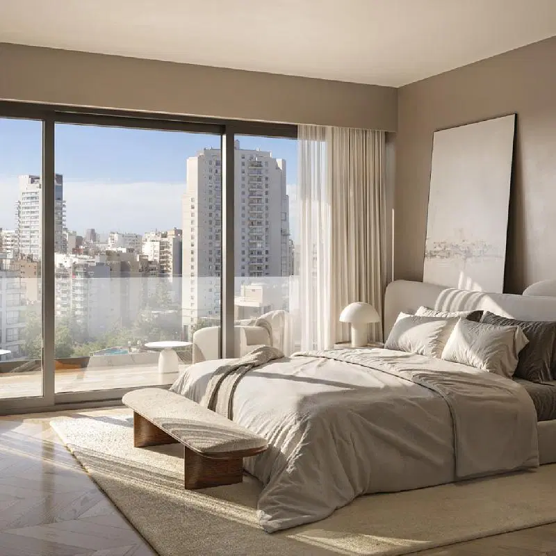 Venta de Semipiso de 4 ambientes, con 1 master suite y 2 dormitorios, doble balcon, en Belgrano "R". 4
