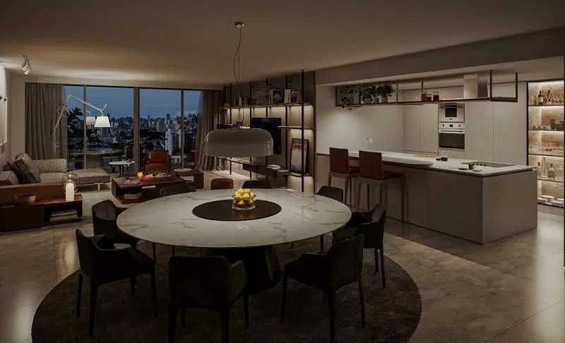 3 ambientes con balcon aterrazado y amenities 3