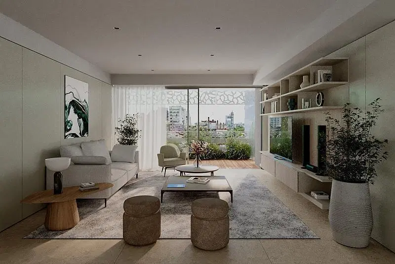 3 ambientes con balcon terraza 4