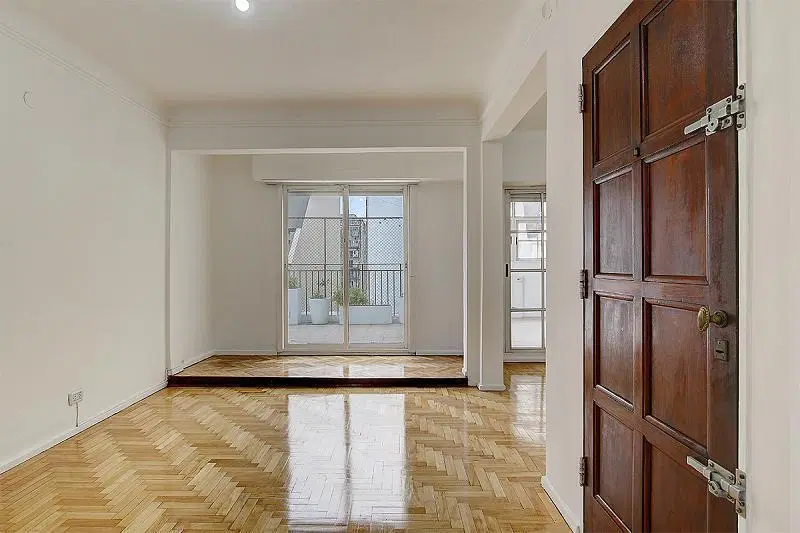 Excelente 3/4 ambientes con terraza y parrilla. jardín de invierno, 2 dormitorios. Recoleta 3