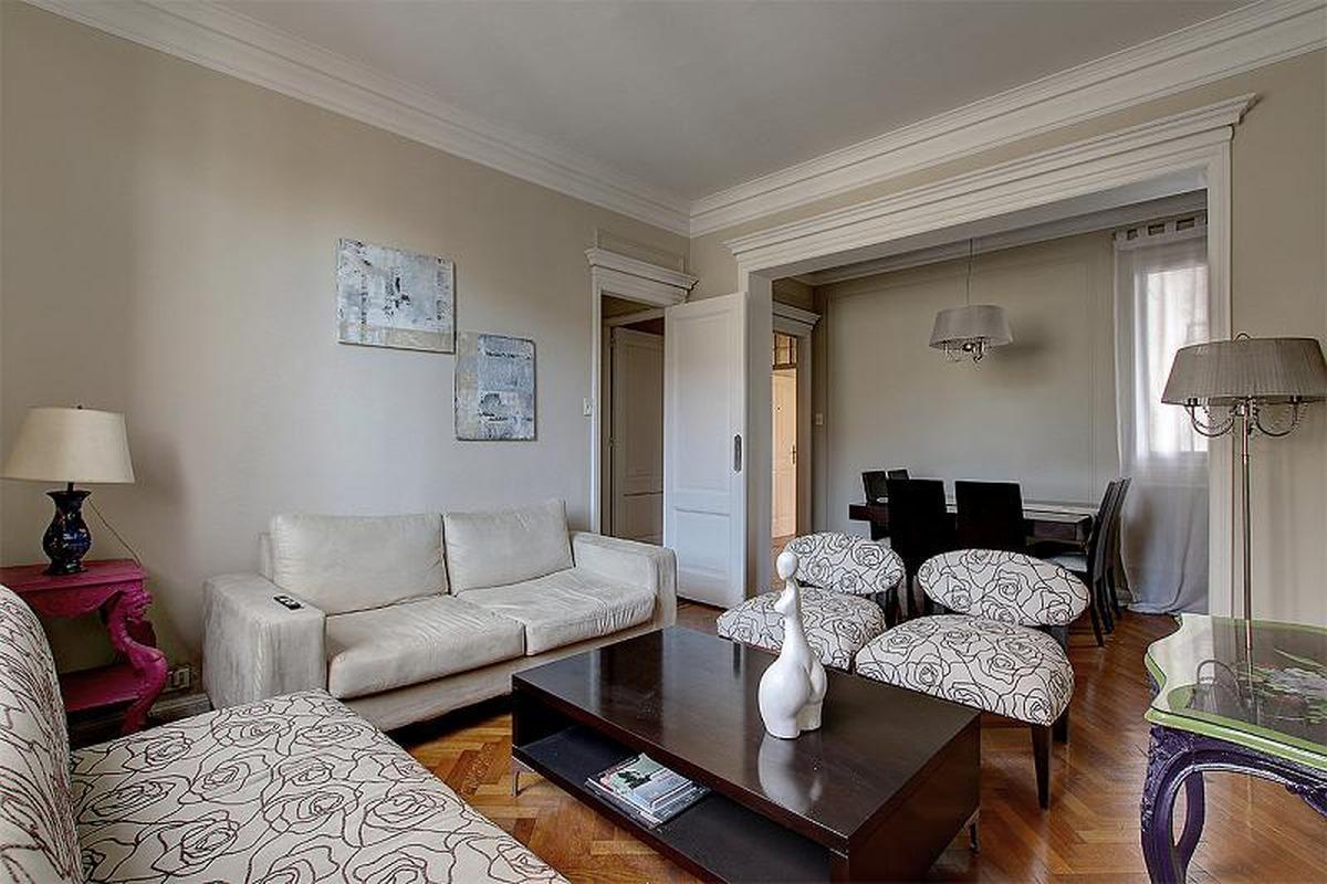 Foto de Santa Fe y Libertad tres ambientes impecable con muebles, imagen 4