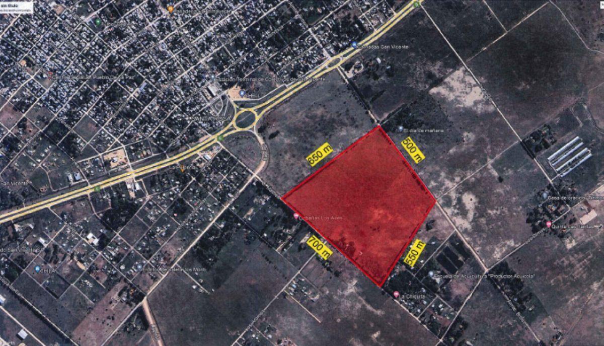 Foto de Campo de 33.5 has en San Vicente,a 300 m de Ruta 6. IDEAL desarrollo, imagen 1