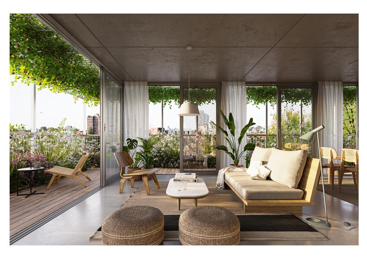 Foto de Belgrano Venta Departamento 1 ambiente amplio con dos balcones Luminoso, imagen 5