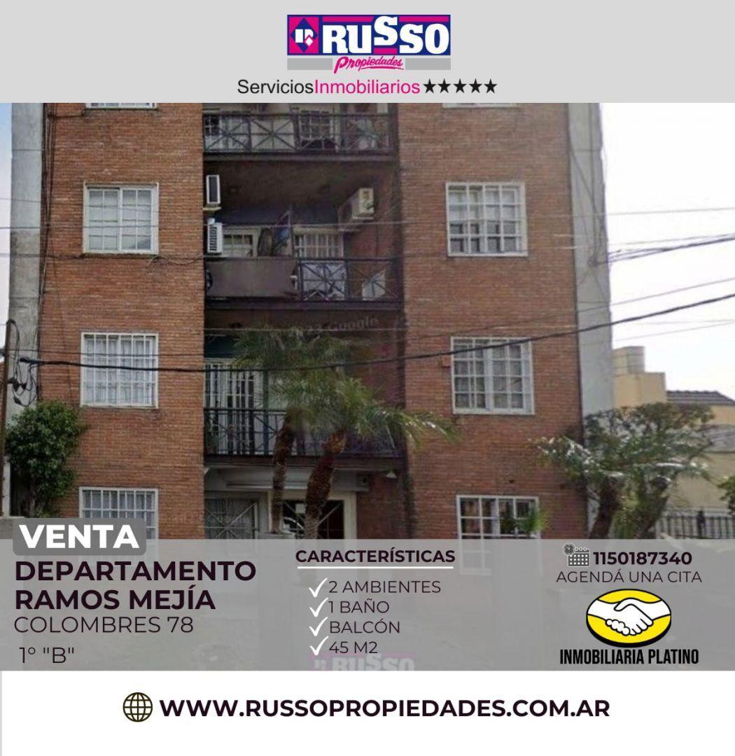 Venta Departamento 2 Ambientes Ramos Mejia