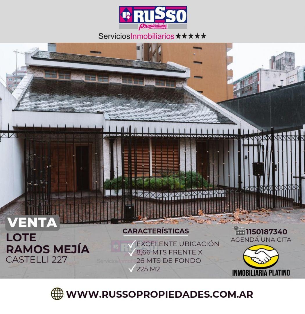 Lote en venta Ramos Mejía- Ubicación Privilegiada