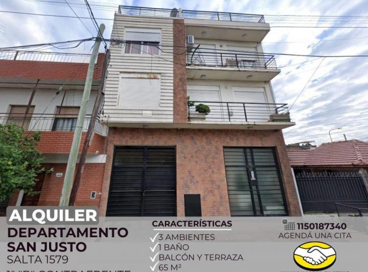 Departamento 3 ambientes. | SALTA 1579 1