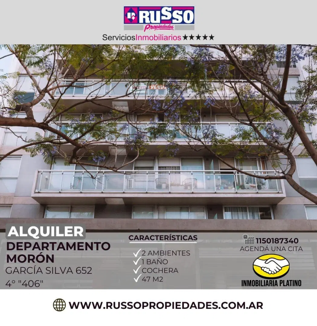 Alquiler departamento 2 ambientes Moron 5