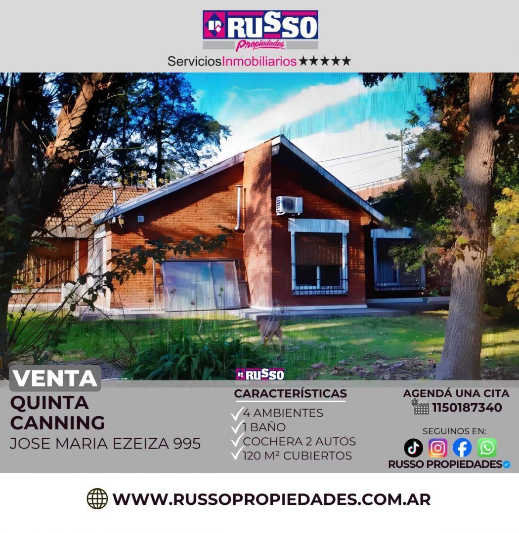 Foto de Venta casaquinta 4 ambientes Canning, imagen 1