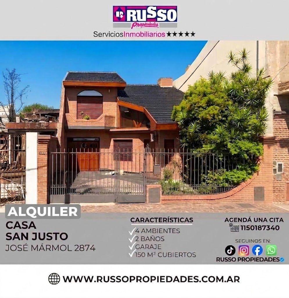 Foto de Alquiler de Casa 4 Ambientes - San Justo, imagen 2