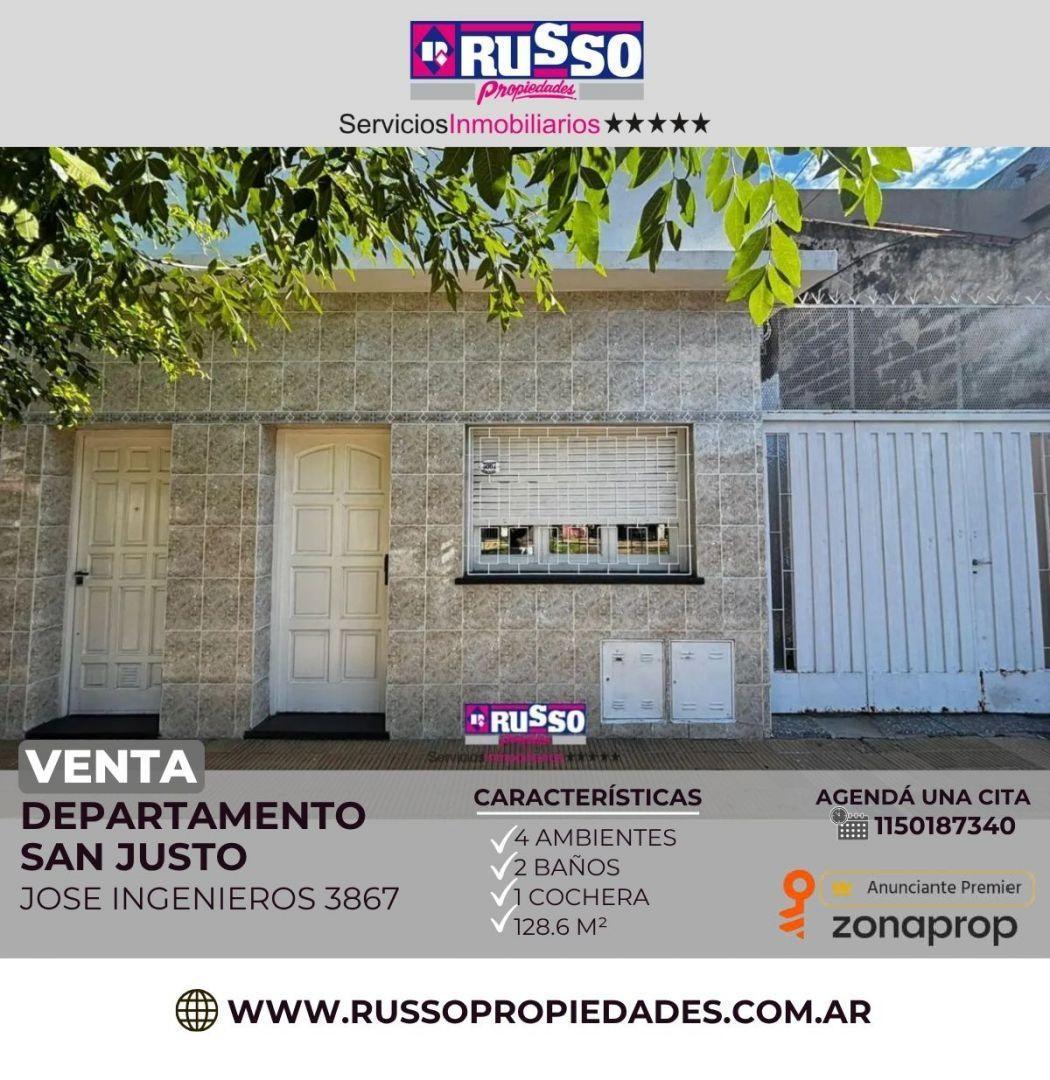 Foto de Venta Departamento de 4 Ambientes en San Justo, imagen 2