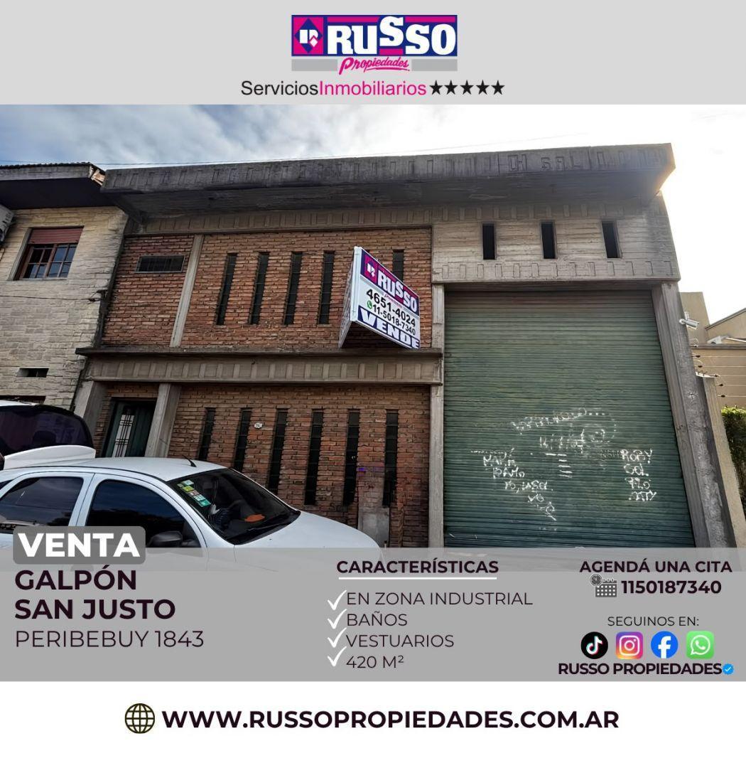 Foto de Venta galpón 420 m² San Justo, imagen 1