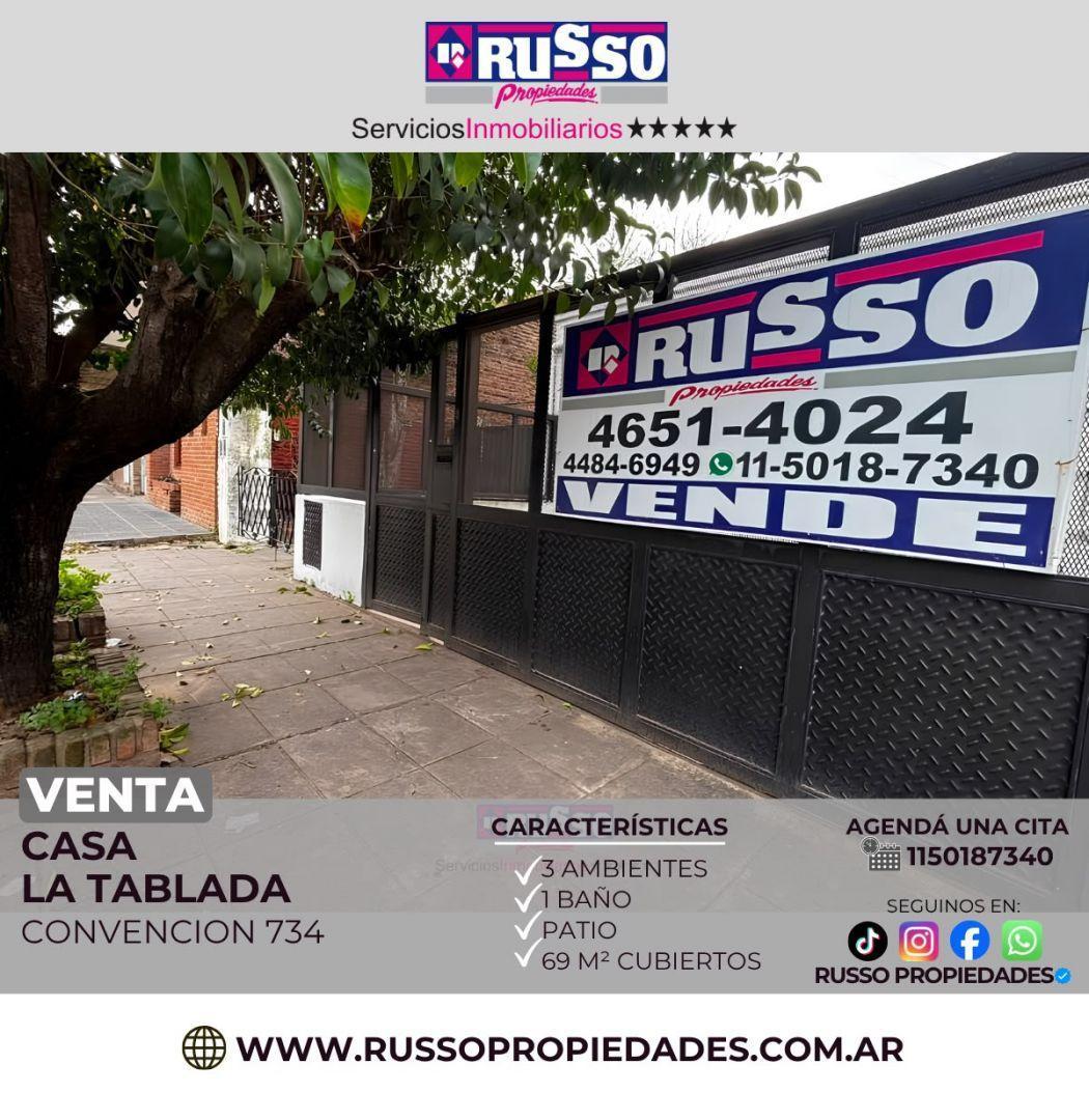 Foto de Venta casa de 3 ambientes Tablada, imagen 2
