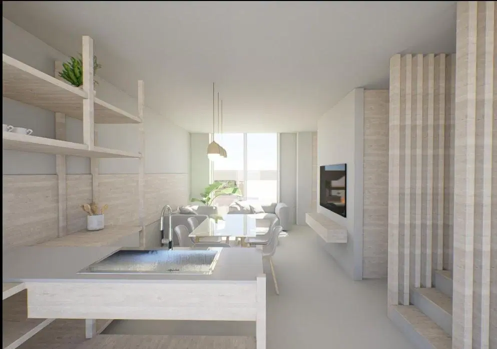 Complejo en venta Mar Azul Costa Atlantica 2 ambientes pileta al mar 2