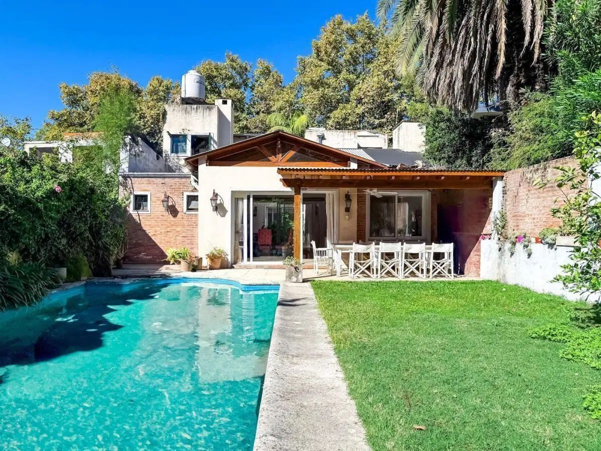 Punta Chica, libertador al rio casa en venta 4 dormitorios dep jardin pileta 5