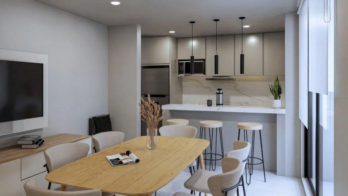 VENTA DPTO DE 2 DORM EN CONSTRUCCIÓN B. CANDIOTI 3