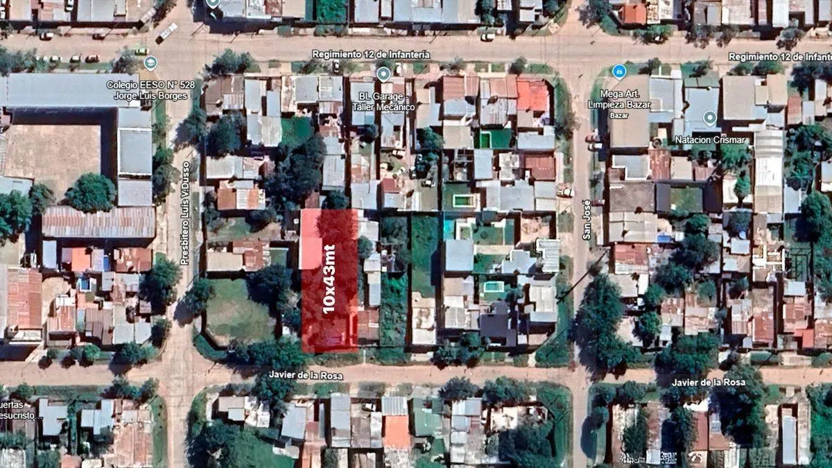 TERRENO EN VENTA A MTS DE AVDA PEÑALOZA 2