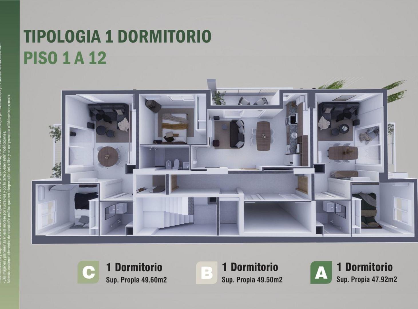 Foto de DPTO 1 DORMITORIO CON AMENITIES ENTREGA 2028, imagen 5