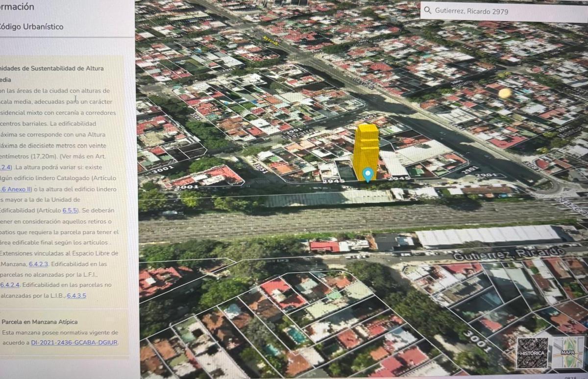 Foto de LOTE 8,66 X 29,61 EN VILLA DEL PARQUE, imagen 3