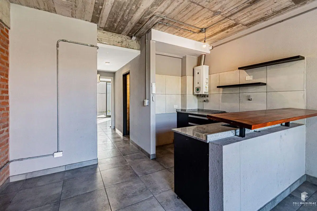Departamento 2 ambientes en alquiler con patio, terraza en Coghlan 5