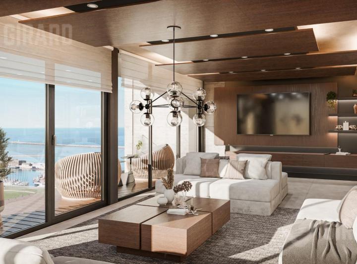 Semipiso en venta 2 ambientes con vista al mar ,Linehouse Alem Seaview. Zona Playa Grande 5