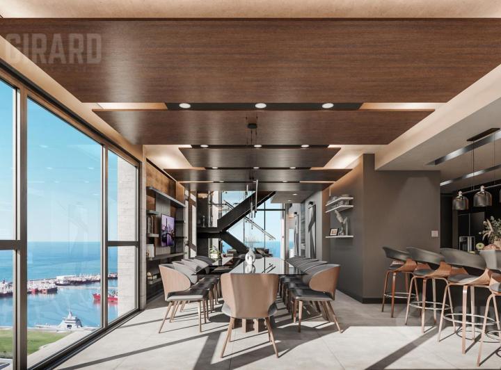 Semipiso en venta de 3 ambientes con vista al mar y al golf, zona playa grande 5