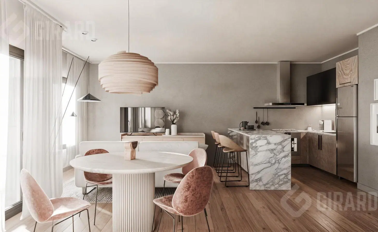 Departamento en venta e 2 amb a estrenar, zona Chauvin. 4