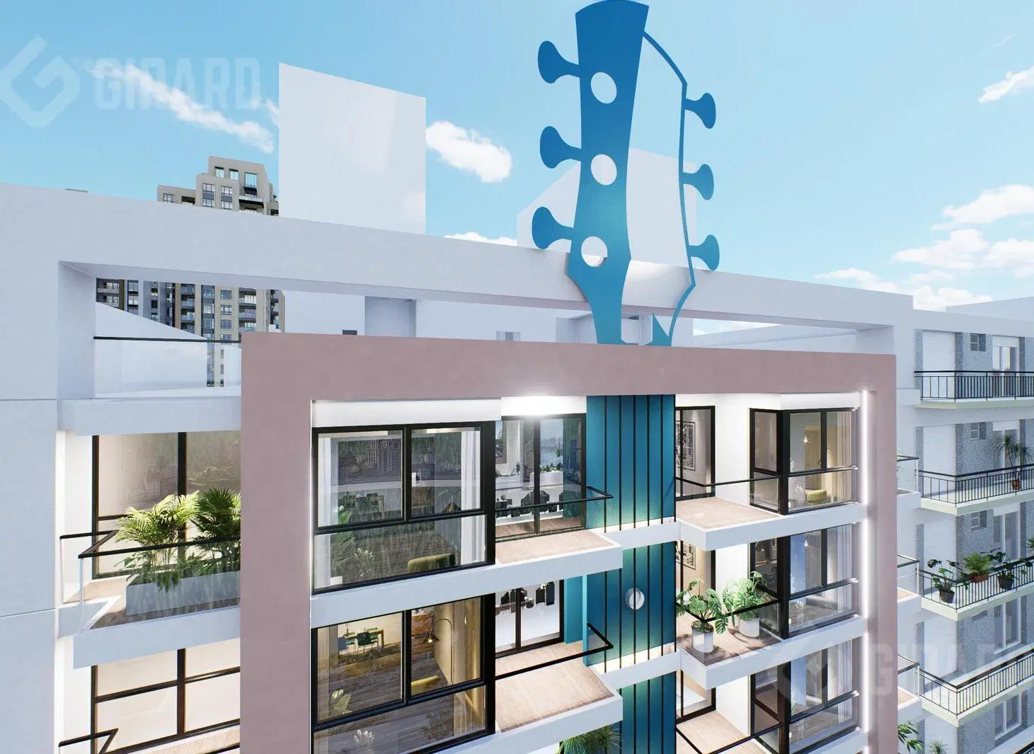 Venta de departamento 3 ambientes en zona guemes 5