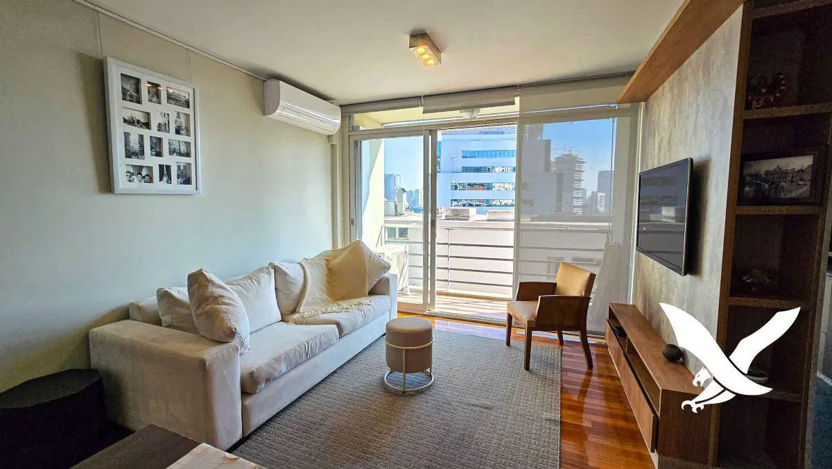 PALERMO – 3 AMBIENTES AMOBLADO A NUEVO | COCHERA | PISO ALTO | BALCÓN CON VISTA ABIERTA | EDIFICIO D 2