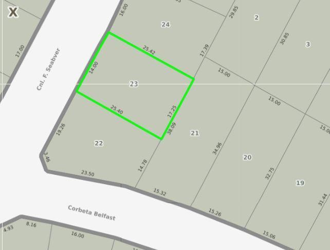 Lotes multifamiliares-comerciales-hoteleros a la venta, ubicados en Valeria del mar. 