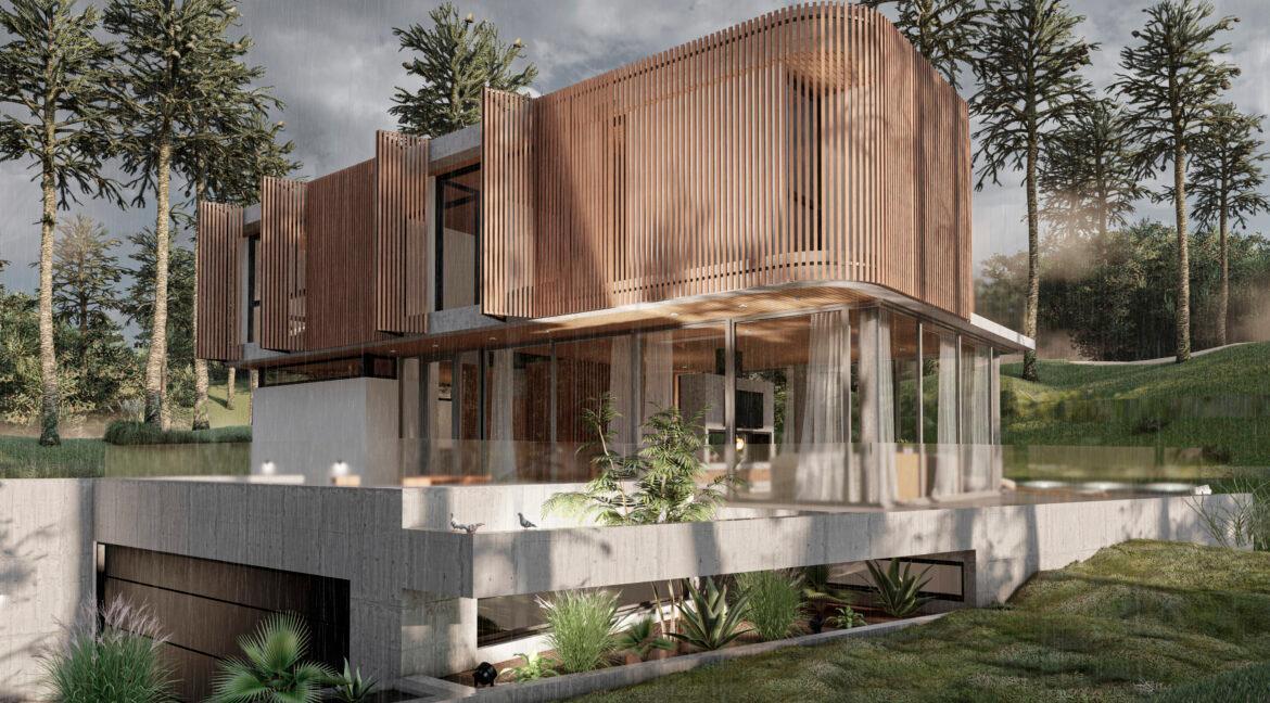 Casa de 5 Dorm. a La Venta en Carilo. Proyecto Cerezo 4