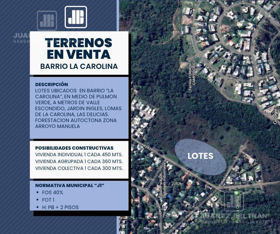 Foto de Terrenos en Venta en Barrio LA CAROLINA - Ultimos en la zona a metros, imagen 5