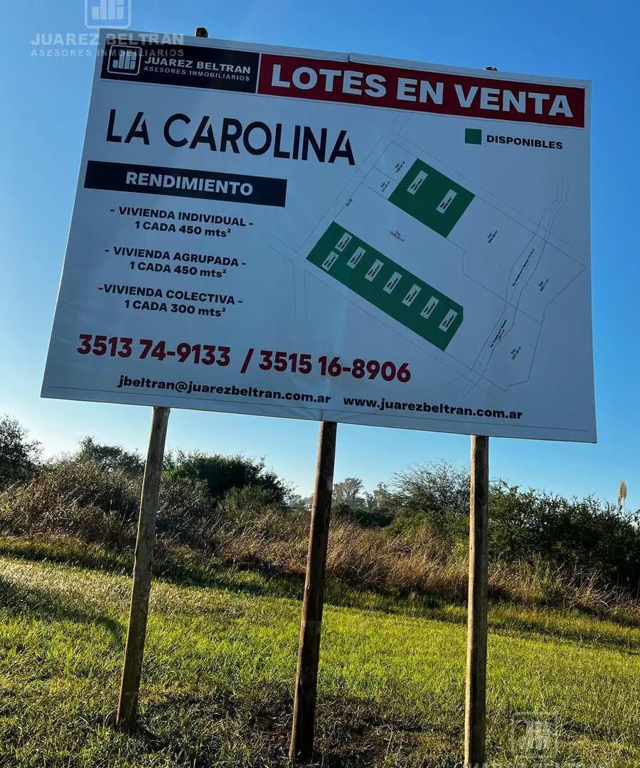 Terrenos en Venta en Barrio LA CAROLINA - Ultimos en la zona a metros de Valle Escondido 1