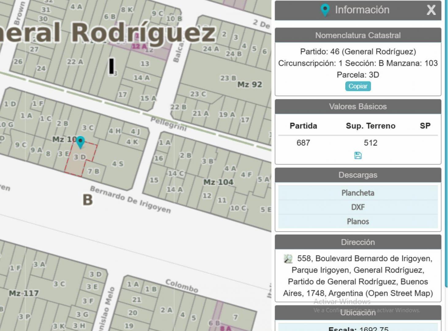 Foto de Casa en Blvd. Bernardo De Irigoyen 500, General Rodríguez, imagen 1