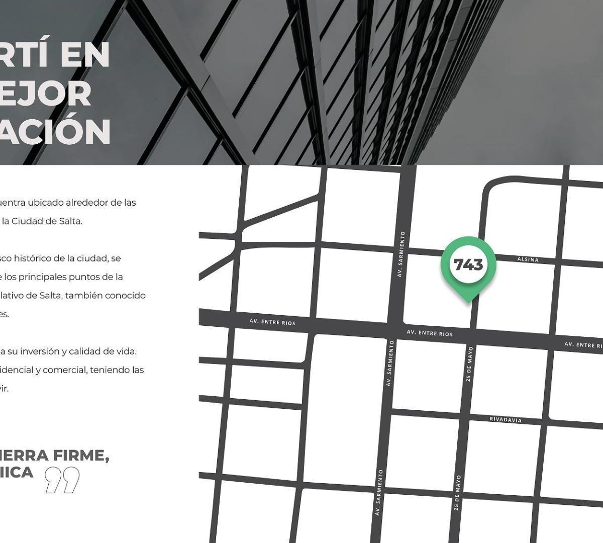 Exc Depto Vta 2 Dorm en Construcción 25 de Mayo 743 2