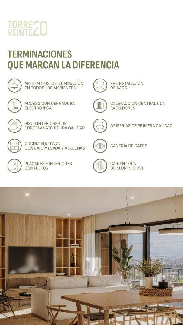 Exc depto 1 dorm vta pozo amenities 20 de Febrero al 700 3