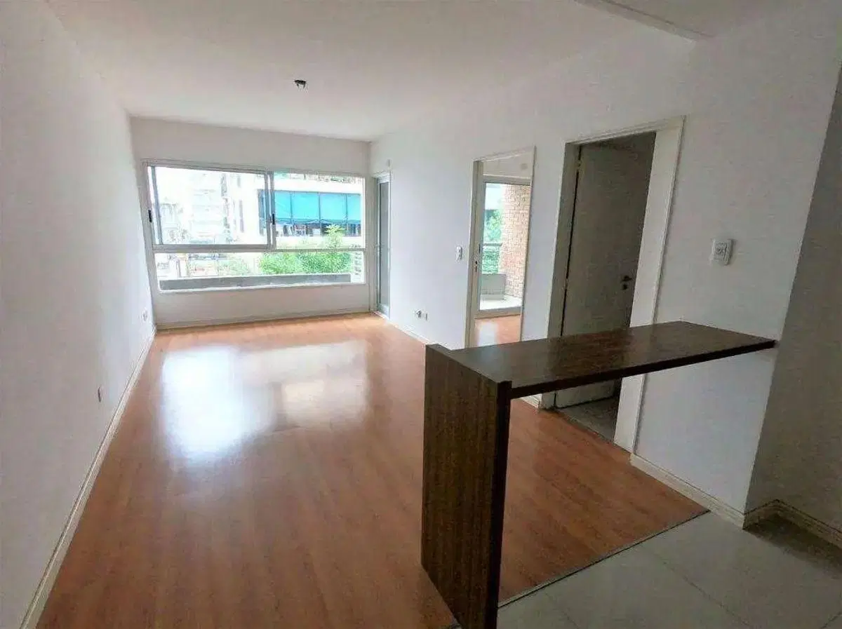HERMOSO DPTO 2 ambientes 41,8m2, con cocina, living, 2 baños, dormitorio y gran balcon 4