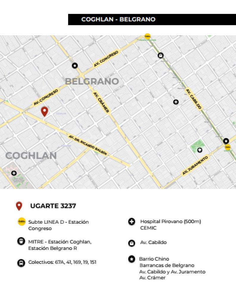 Foto de Belgrano R/ Coghlan - Manuel Ugarte 3200 - PREVENTA Monoambiente Loft, imagen 5