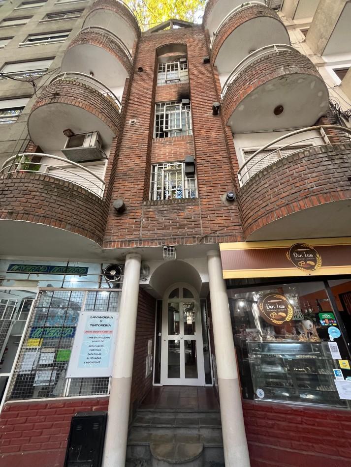PALERMO — Alquiler c/ expensas incluidas - Monoambiente al frente con balcon