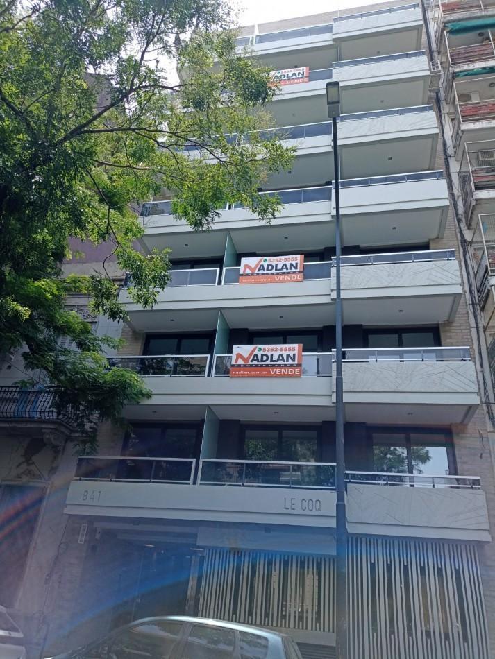 Almagro Abasto nuevo VENTA Monoambiente al frente sexto piso muy Luminoso con Balcon y Amenities