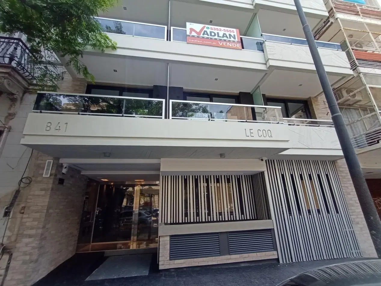 Almagro Abasto nuevo VENTA Monoambiente al frente sexto piso muy Luminoso con Balcon y Amenities 5