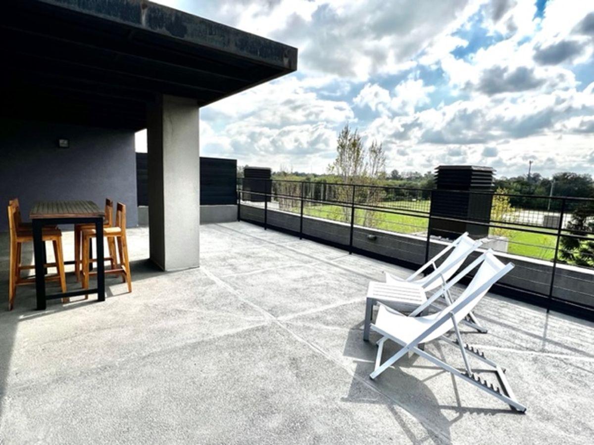 Foto de Departamento con terraza privada y quincho cubierto, imagen 1