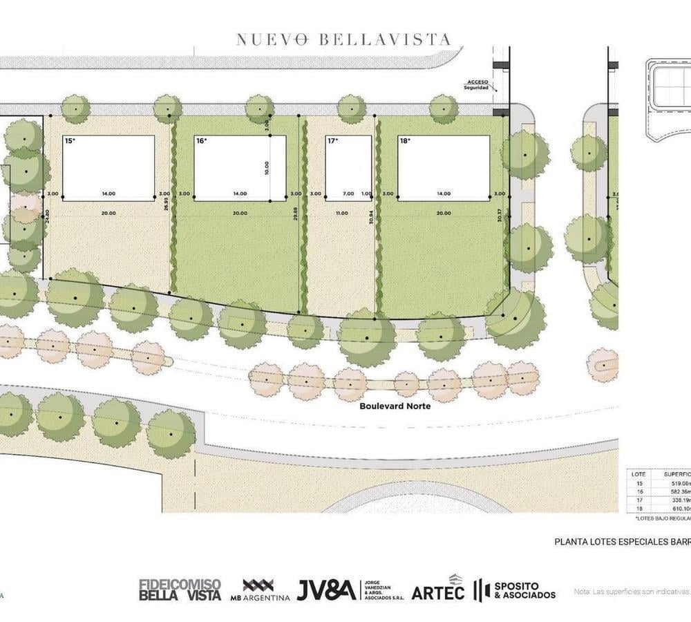 Foto de Venta Lote Nuevo Bella Vista, Barrio Senderos II, imagen 5