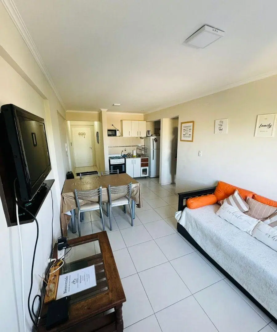 COMPLEJO VILLASOL- Departamento Amoblado de 1 Dormitorio en alquiler – pileta-seguridad 24 hs- COCH. 3